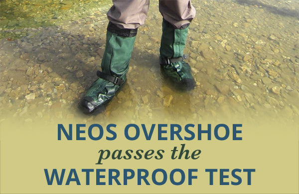 NEOS Overshoes Pass The Waterproof Test