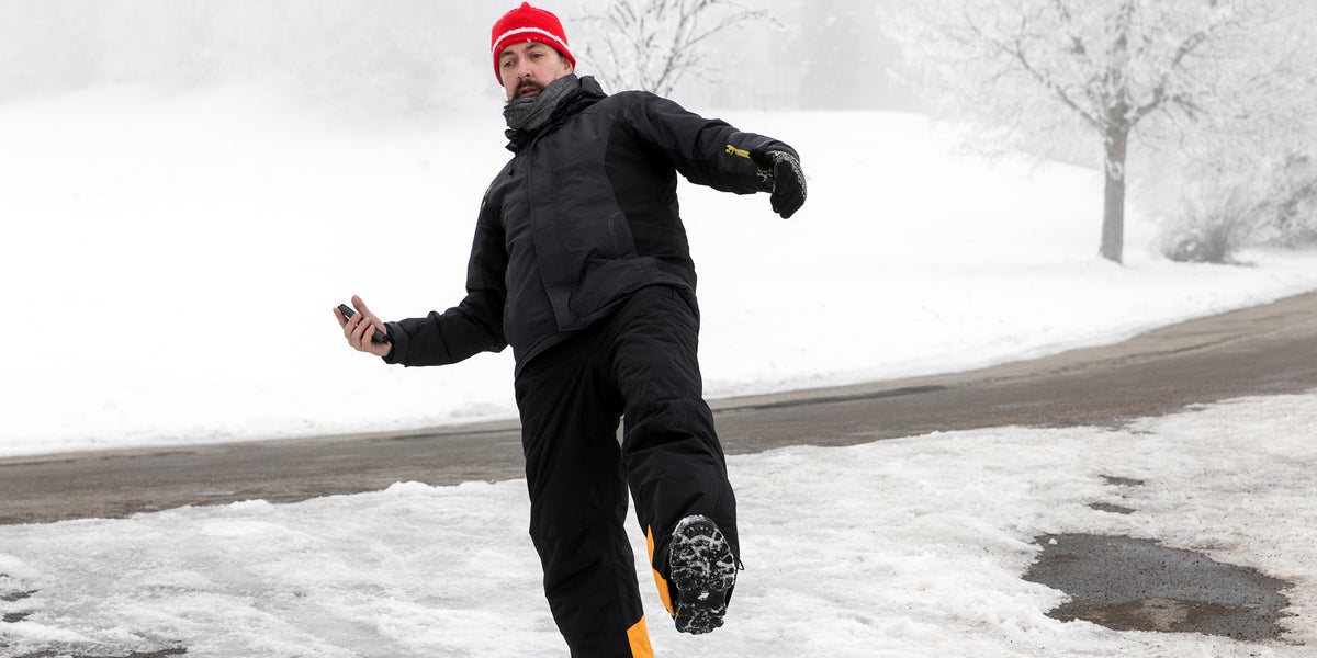 Avoid the Dangers of Slipping On Ice NEOS Overshoe Canada